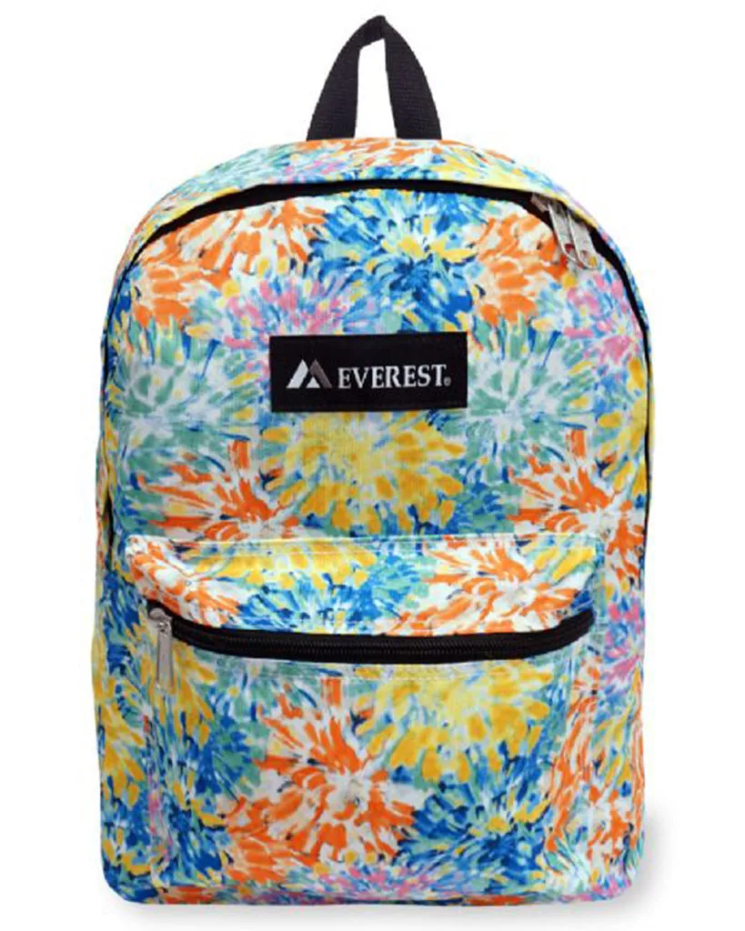 15" Pattern Printed Wholesale Backpacks