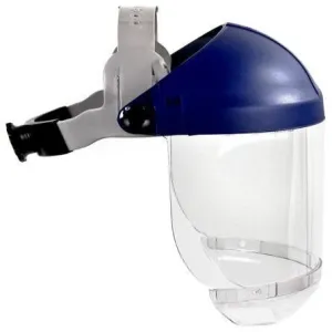 3M Headgear w/ Clear Chin Protector