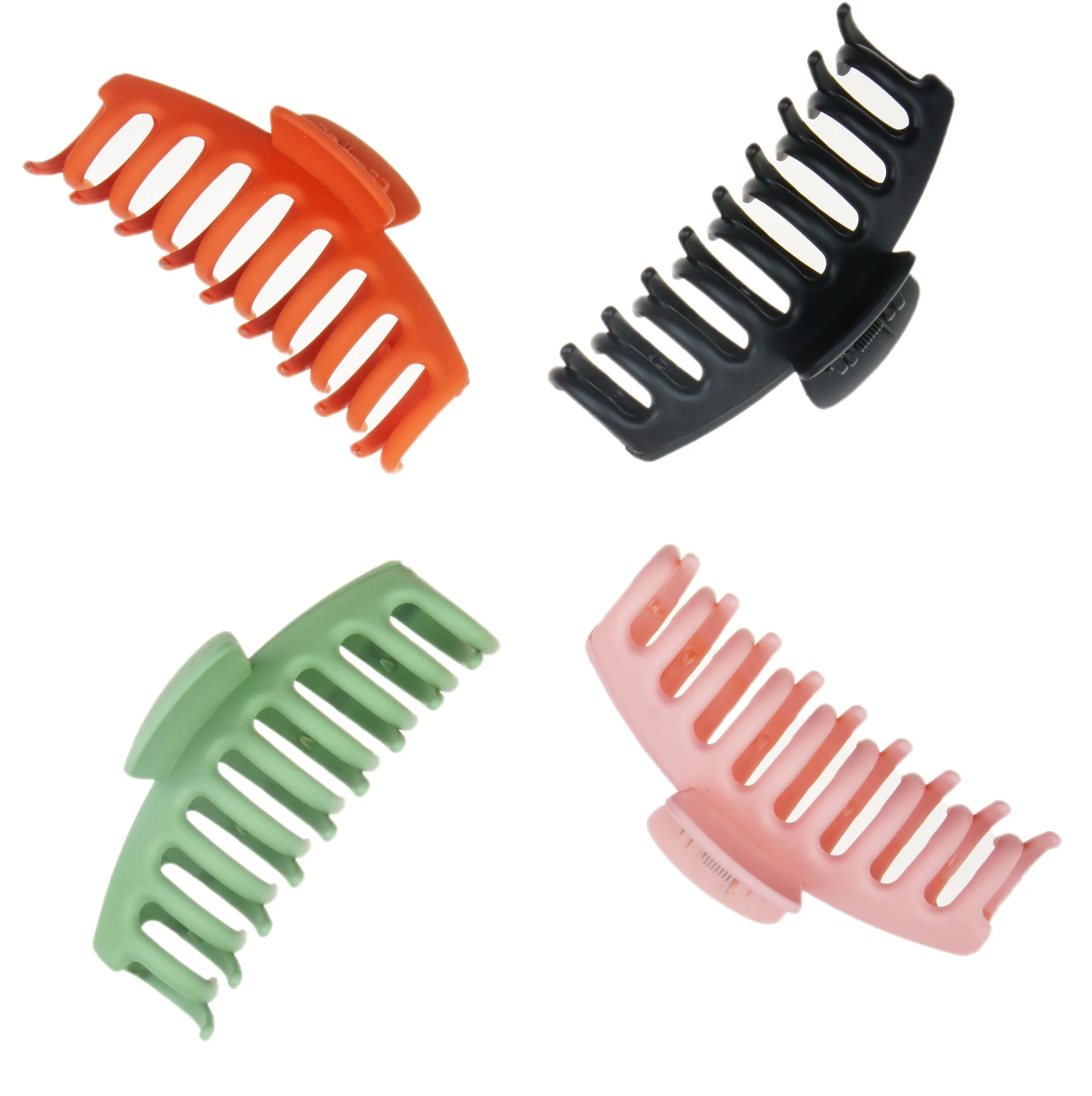 4 Pack Large Hair Claw Clips for Thick Hair