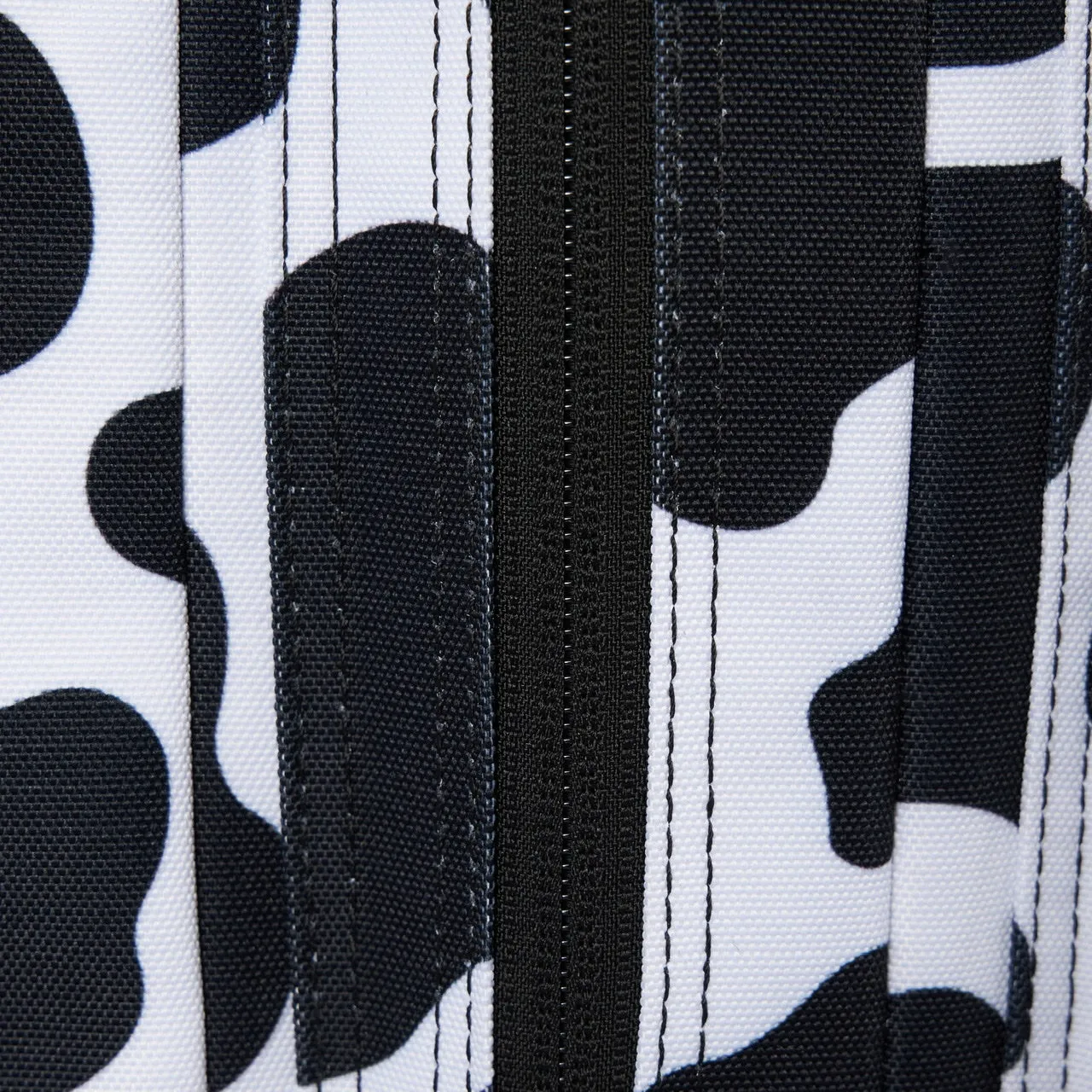 45L Backpack Black White Cow