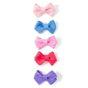 Accessorize London Girl's 5X Mini Bow Set