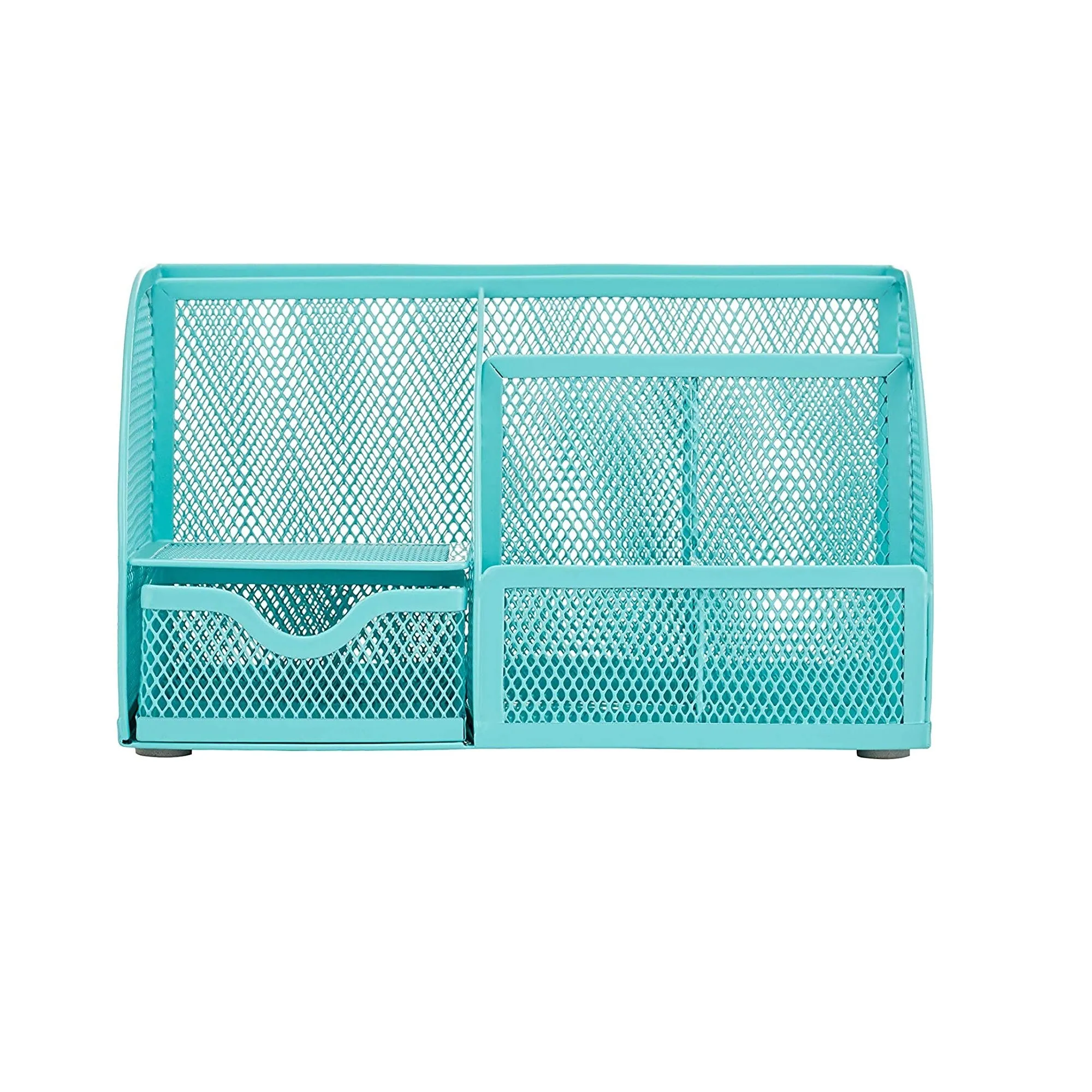 Annova Mesh Desk Organizer Office with 7 Compartments | Drawer Desk Tidy Candy | Pen Holder | Multifunctional Organizer