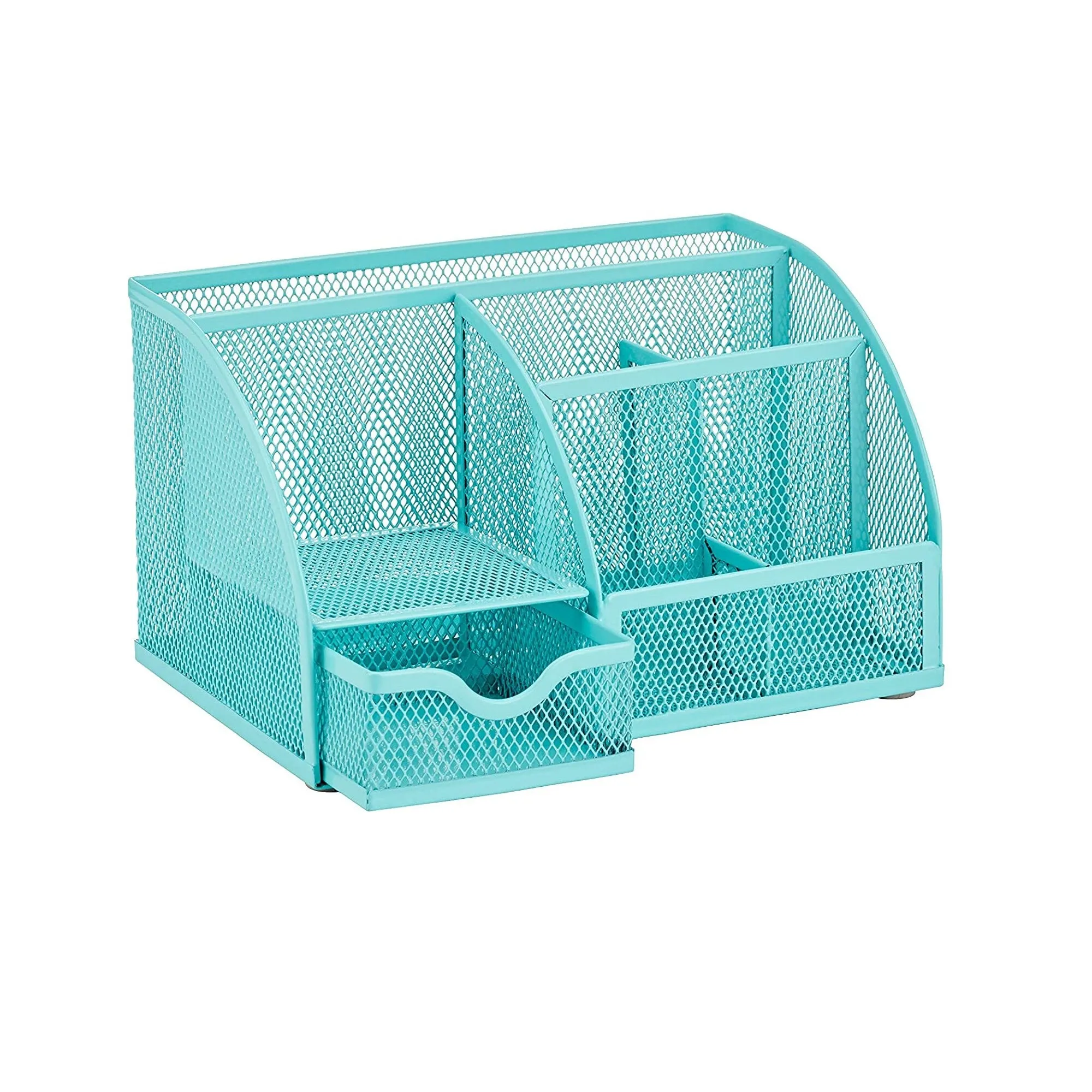 Annova Mesh Desk Organizer Office with 7 Compartments | Drawer Desk Tidy Candy | Pen Holder | Multifunctional Organizer