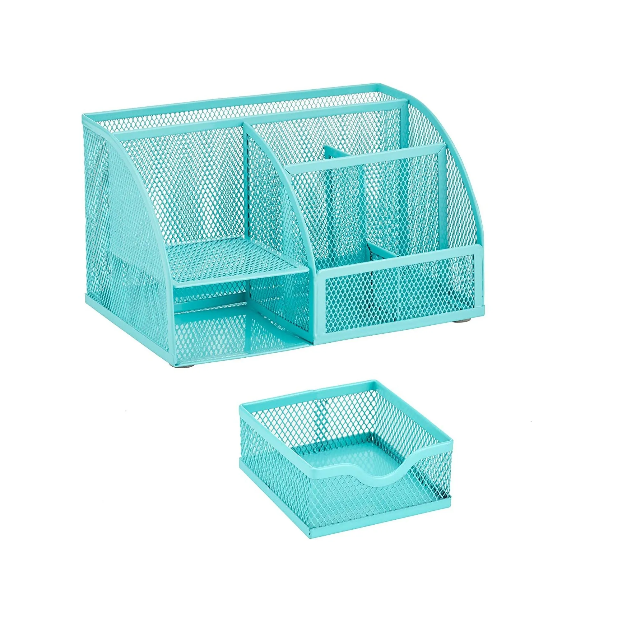 Annova Mesh Desk Organizer Office with 7 Compartments | Drawer Desk Tidy Candy | Pen Holder | Multifunctional Organizer