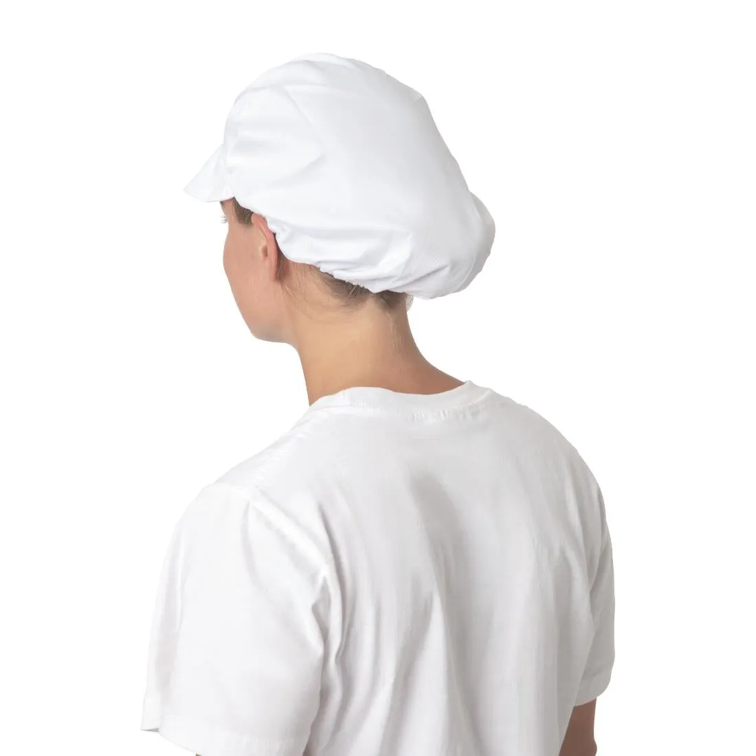 B255 Whites Peaked Unisex Hat White