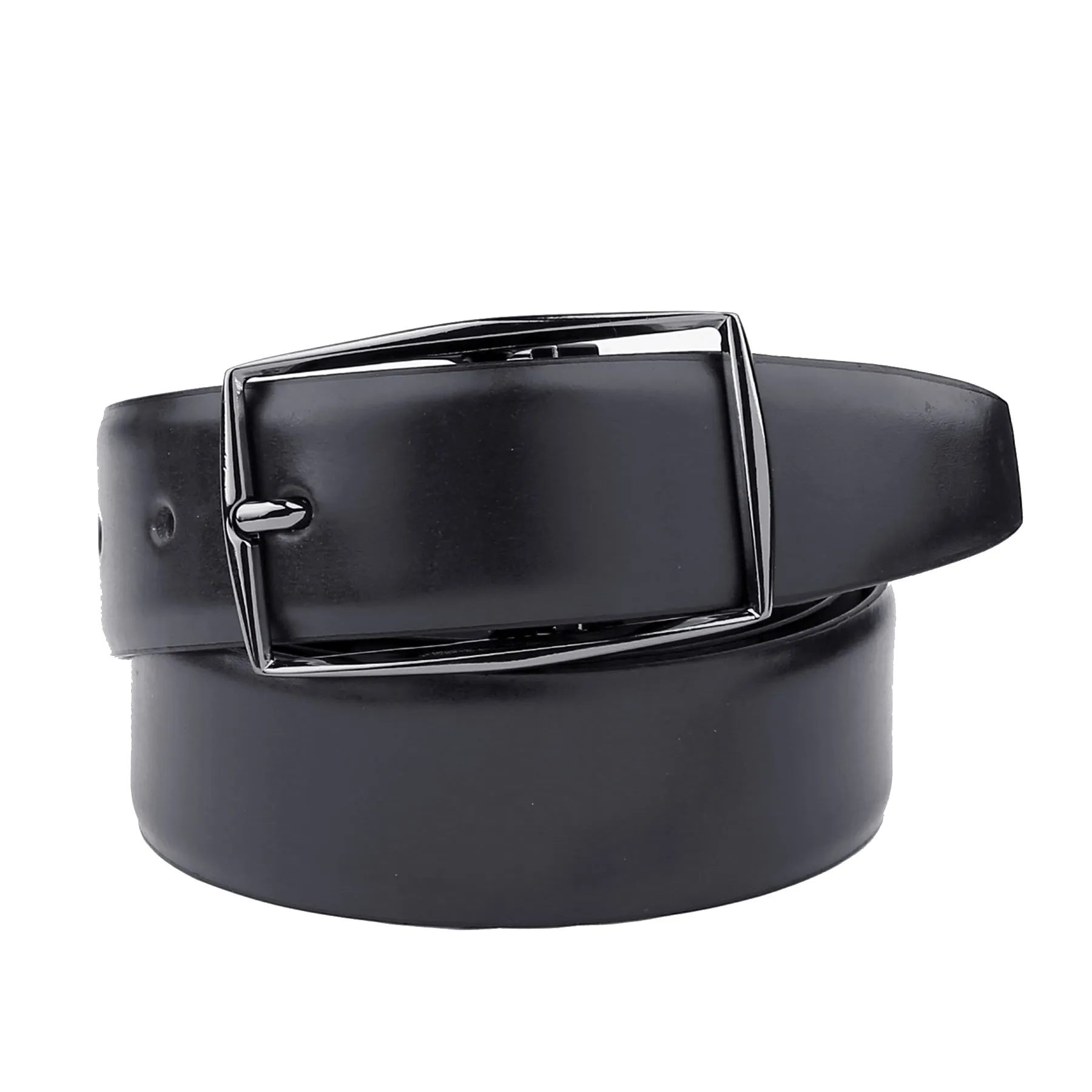 Bacca Bucci Reversible Genuine leather Classic Dress belt for Men-Black & Brown