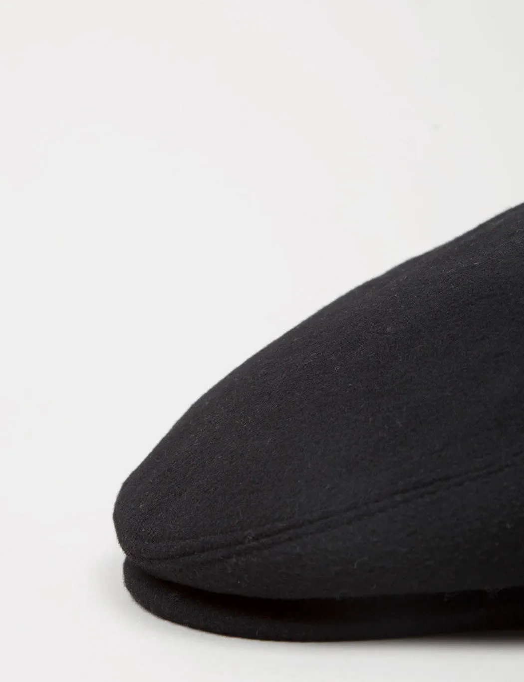 Bailey Cole Cashmere Flat Cap - Black