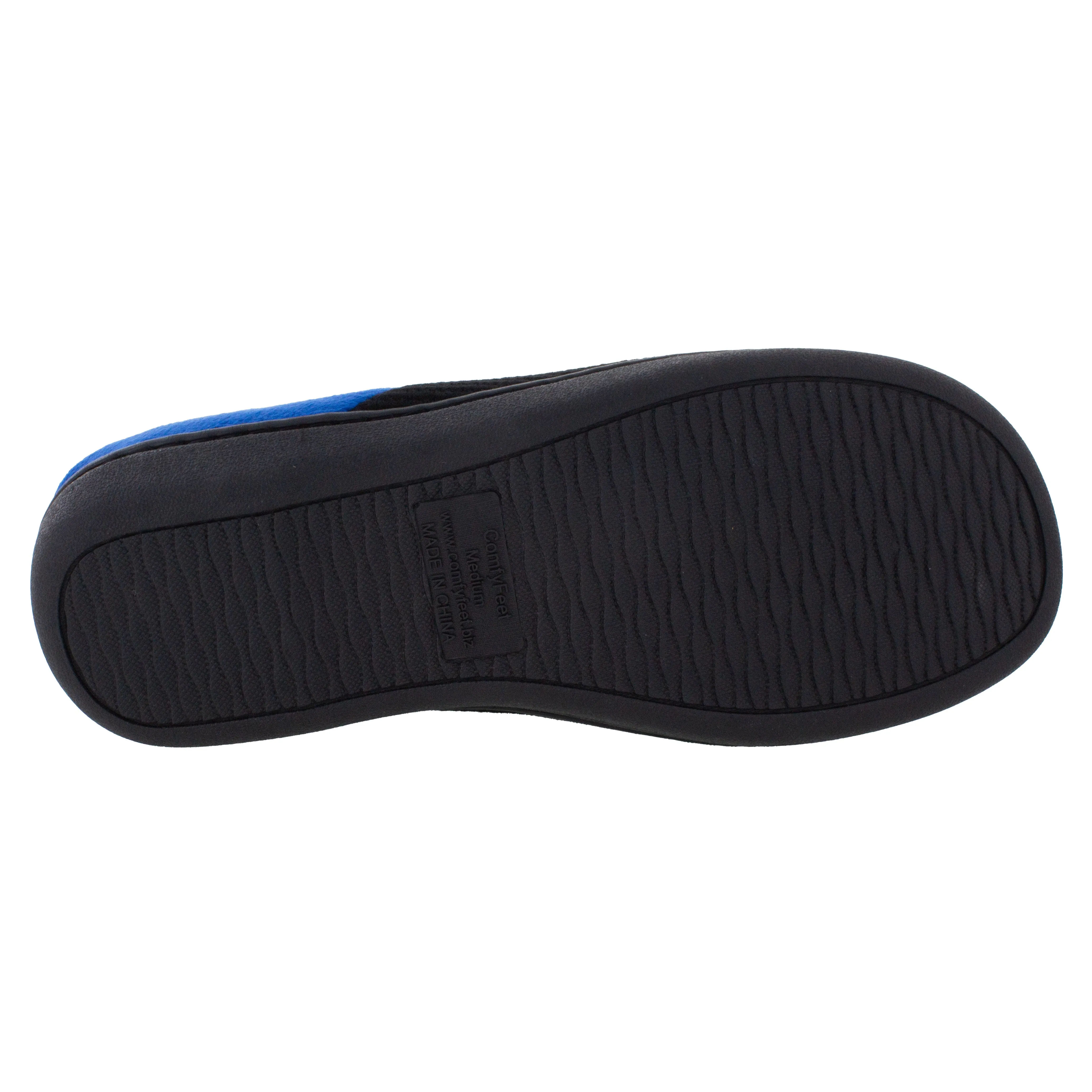 Black and Blue ComfyFeet Clog Slipper