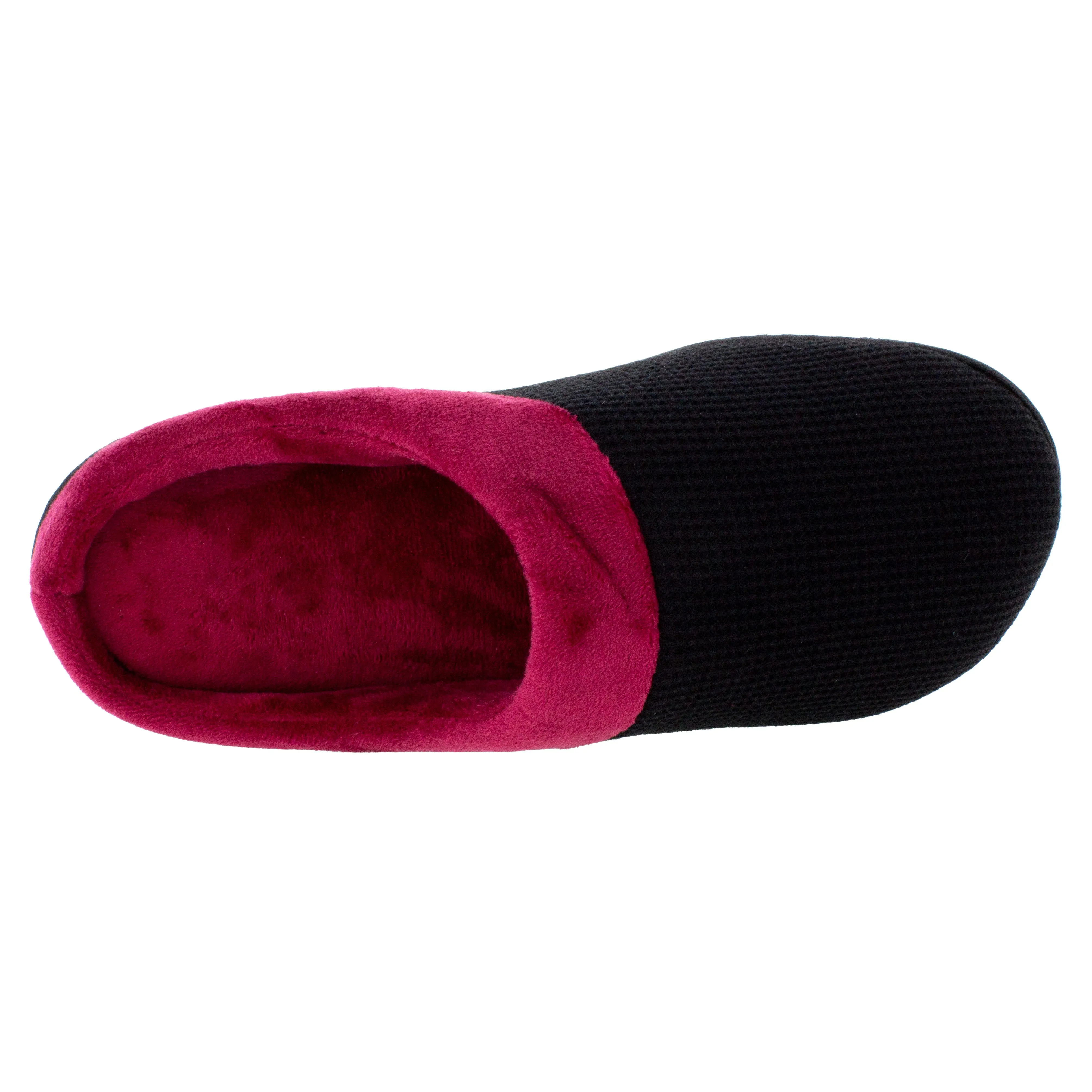 Black and Crimson ComfyFeet Clog Slipper