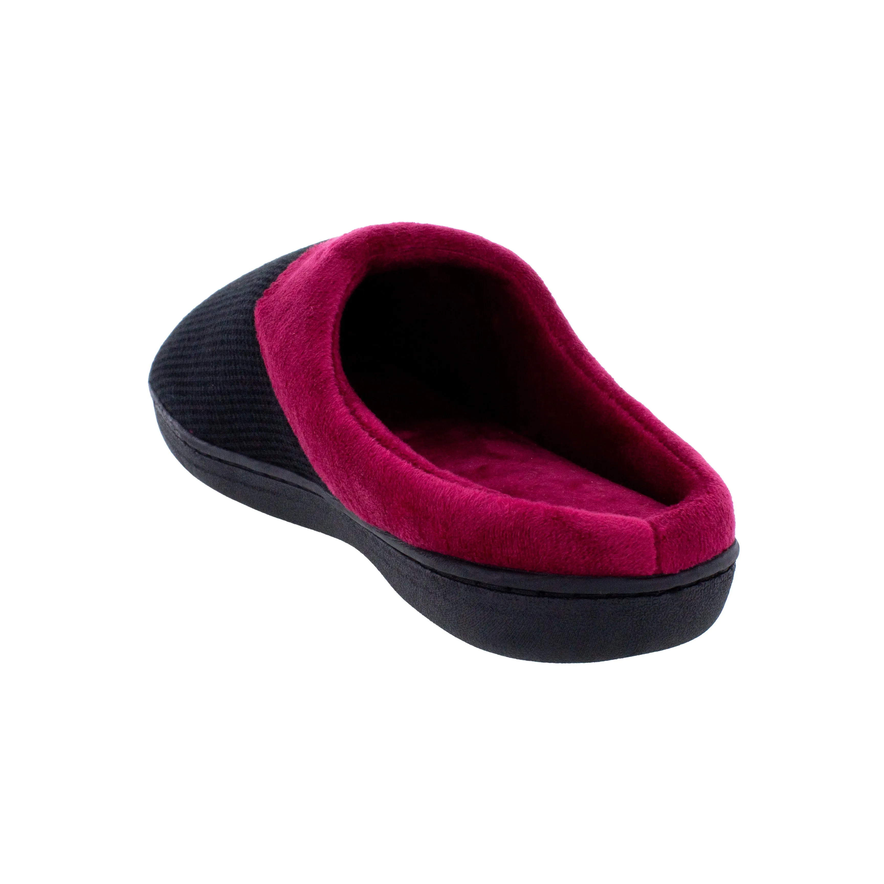 Black and Crimson ComfyFeet Clog Slipper