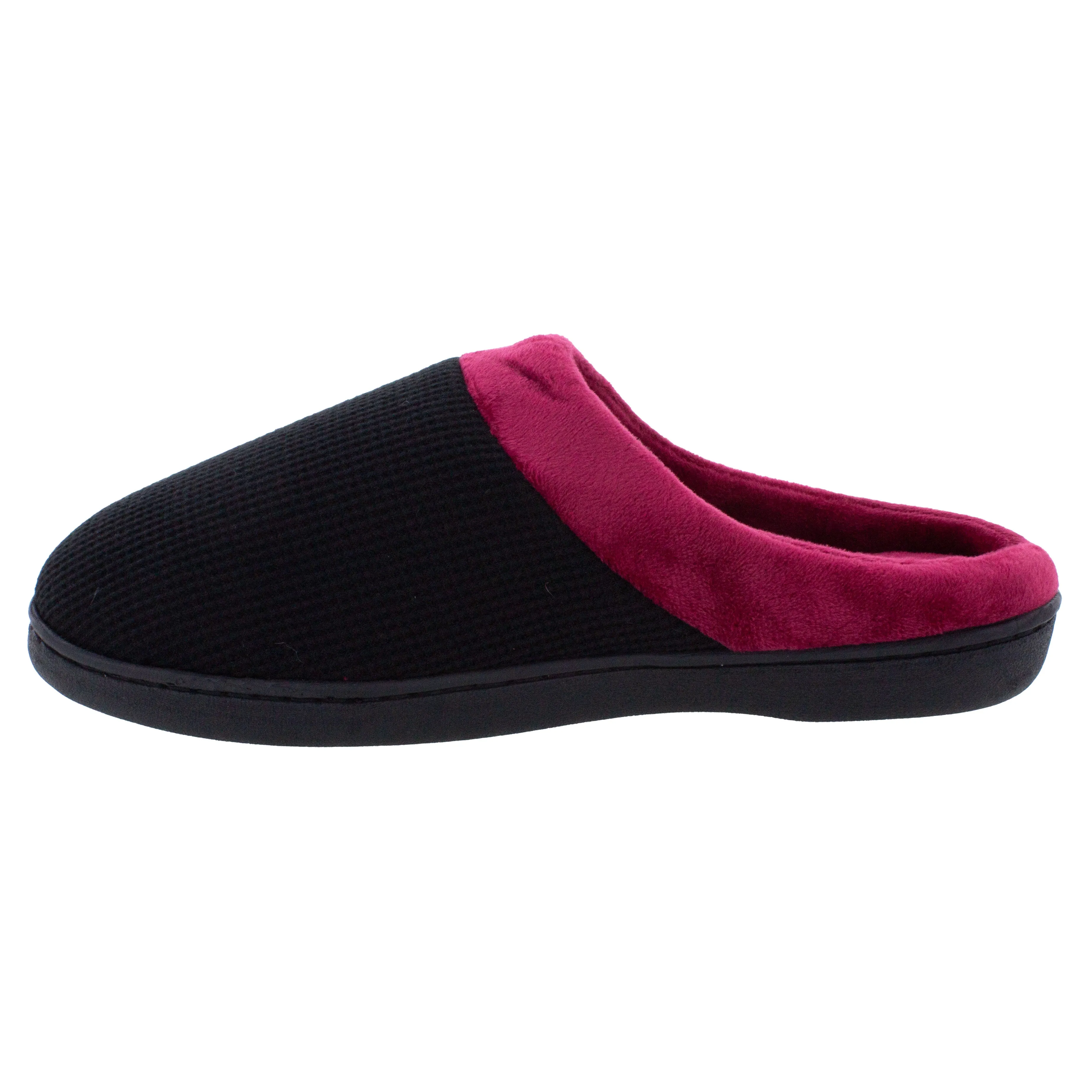 Black and Crimson ComfyFeet Clog Slipper