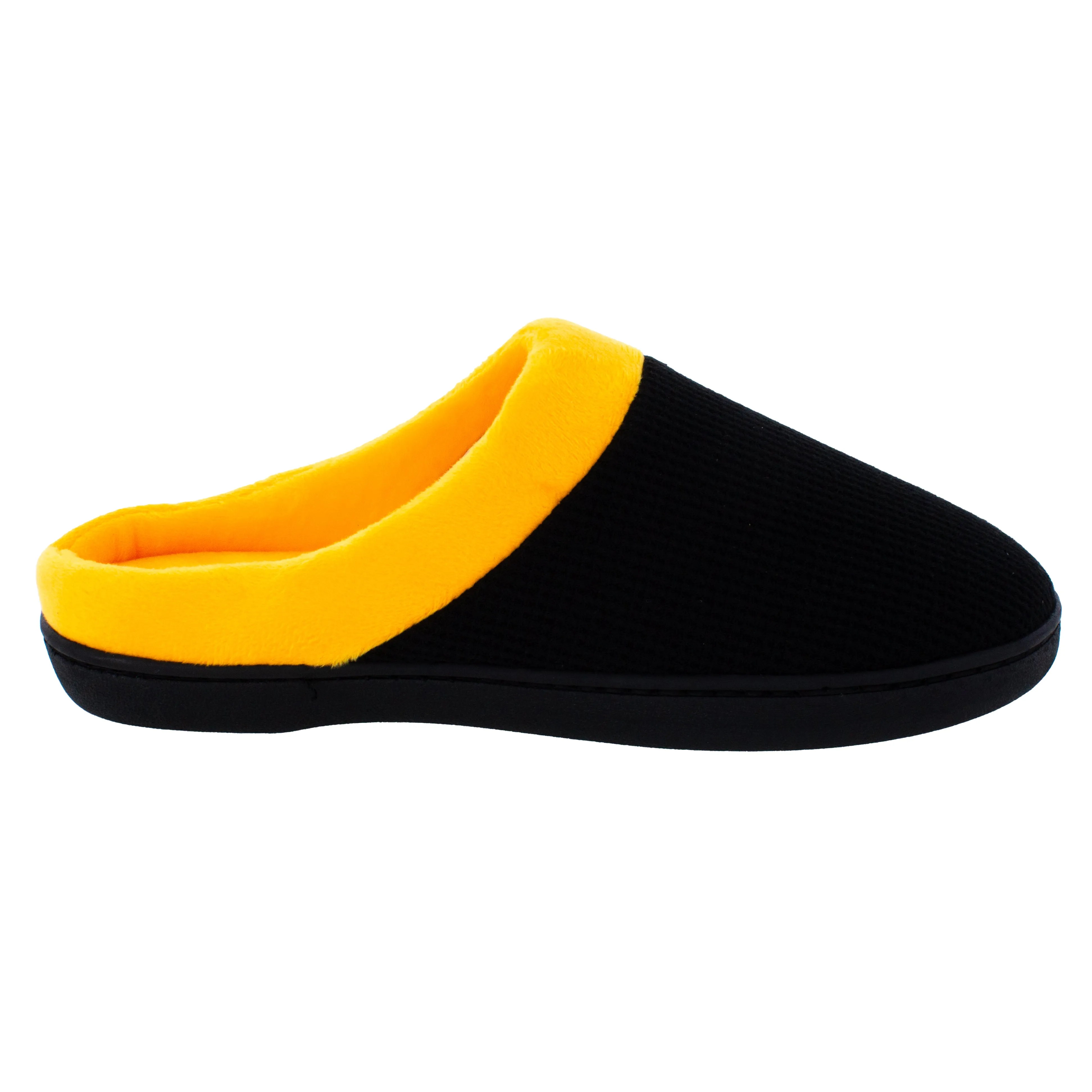 Black and Yellow ComfyFeet Clog Slipper