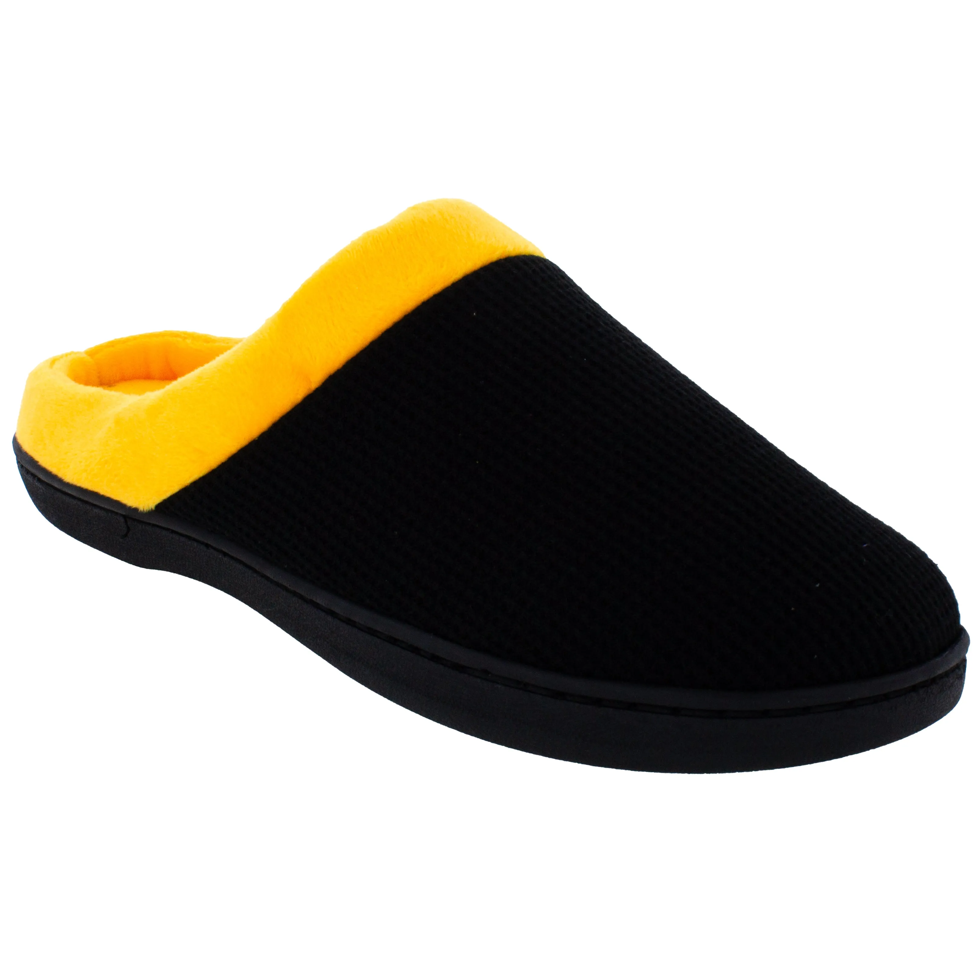 Black and Yellow ComfyFeet Clog Slipper