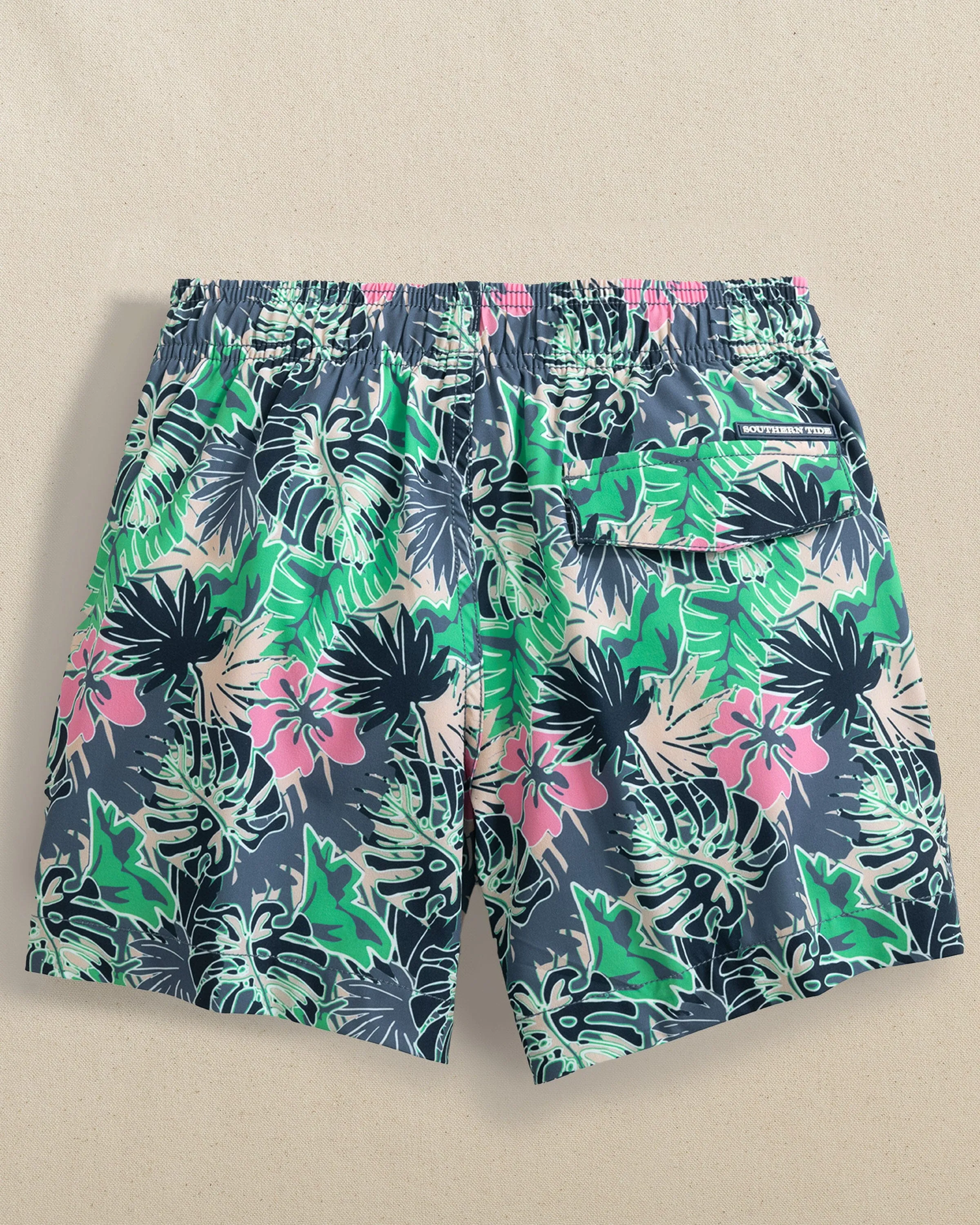 Boys Grand Palms Swim Trunk