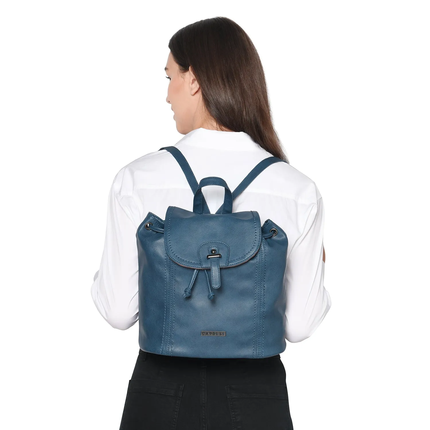 Caprese Evelyn Backpack Medium Navy