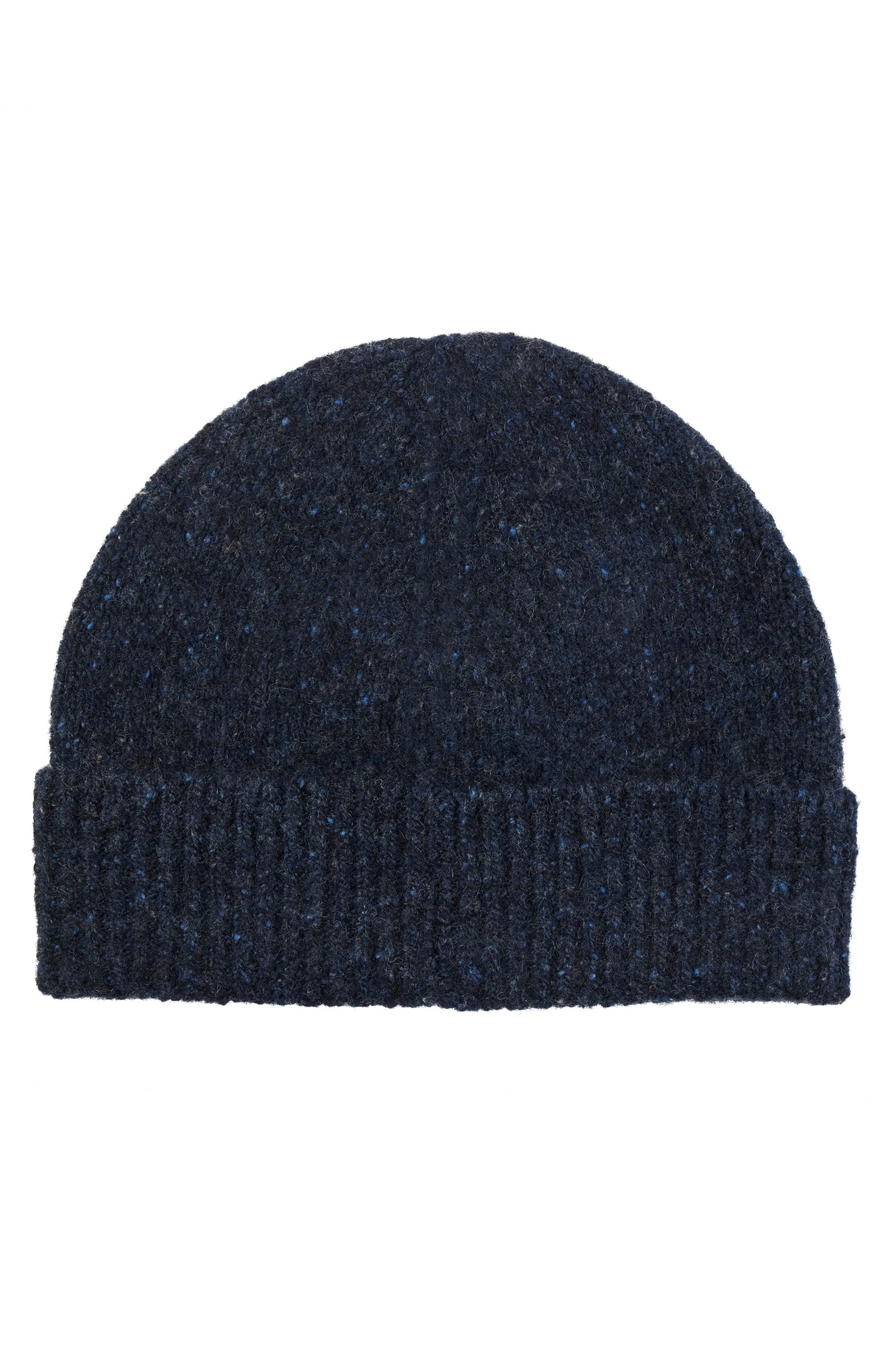 CASHMERE DONEGAL CUFFED BEANIE