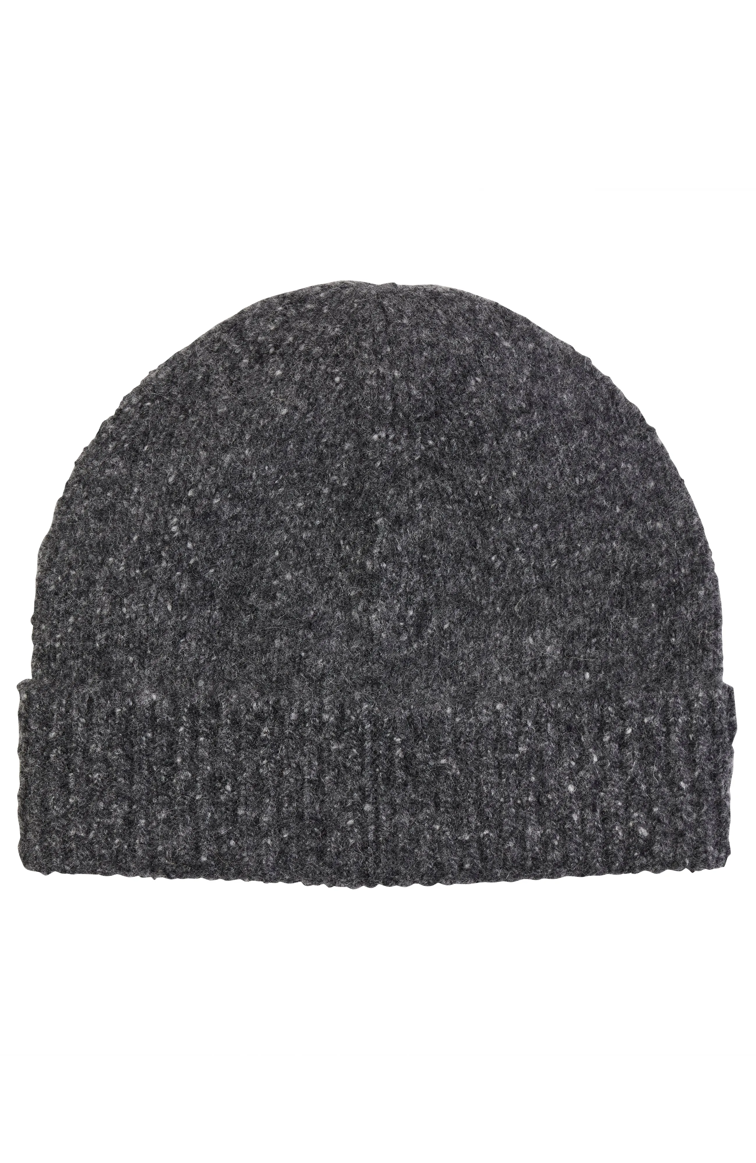 CASHMERE DONEGAL CUFFED BEANIE