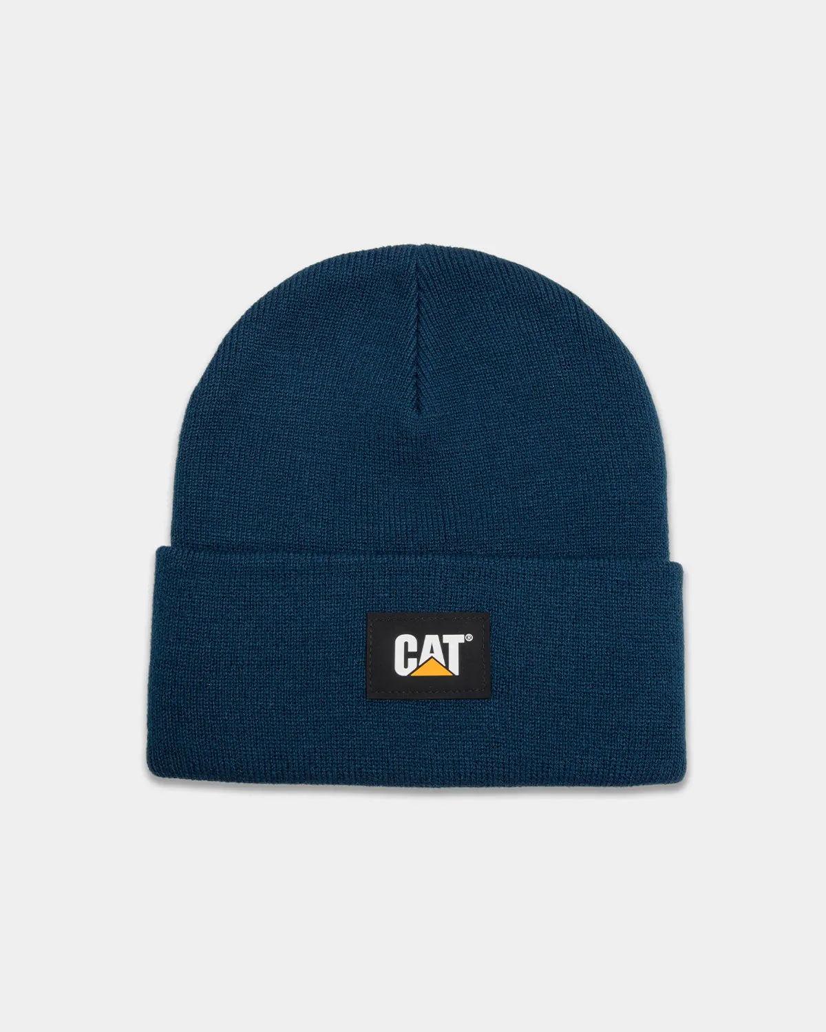 CAT LABEL CUFF BEANIE