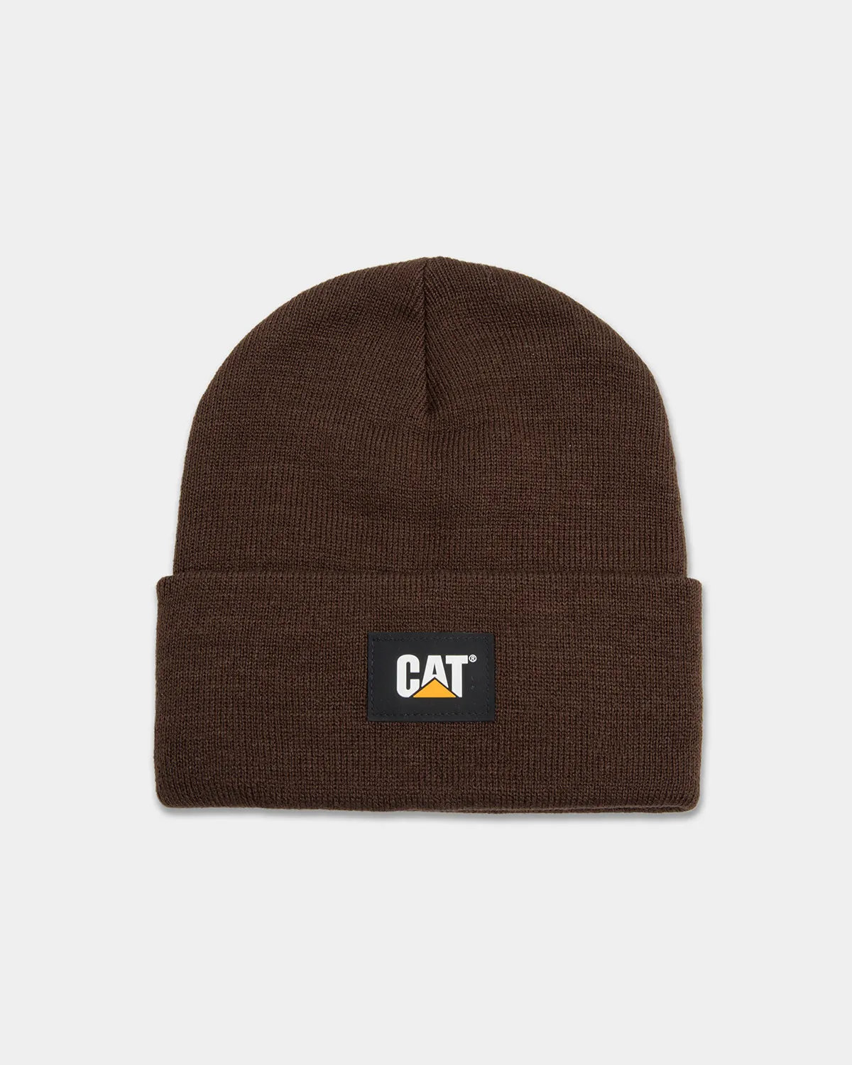 CAT LABEL CUFF BEANIE