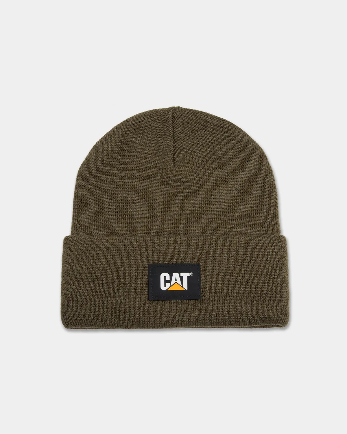 CAT LABEL CUFF BEANIE