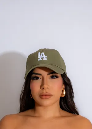 Cool Girl LA Hat Green