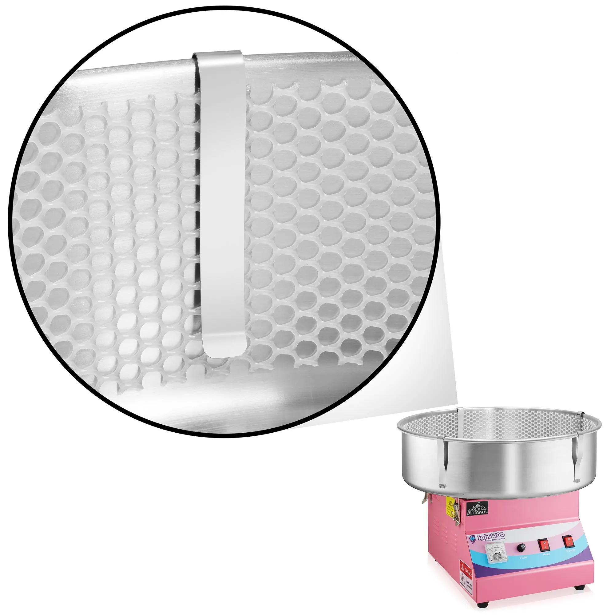 Cotton Candy Machine Mesh and Stabilizer Kit