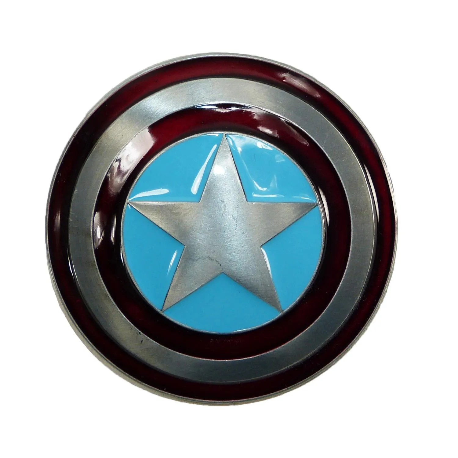 CTM® Marvel Avengers Captain America Shield Belt Buckle