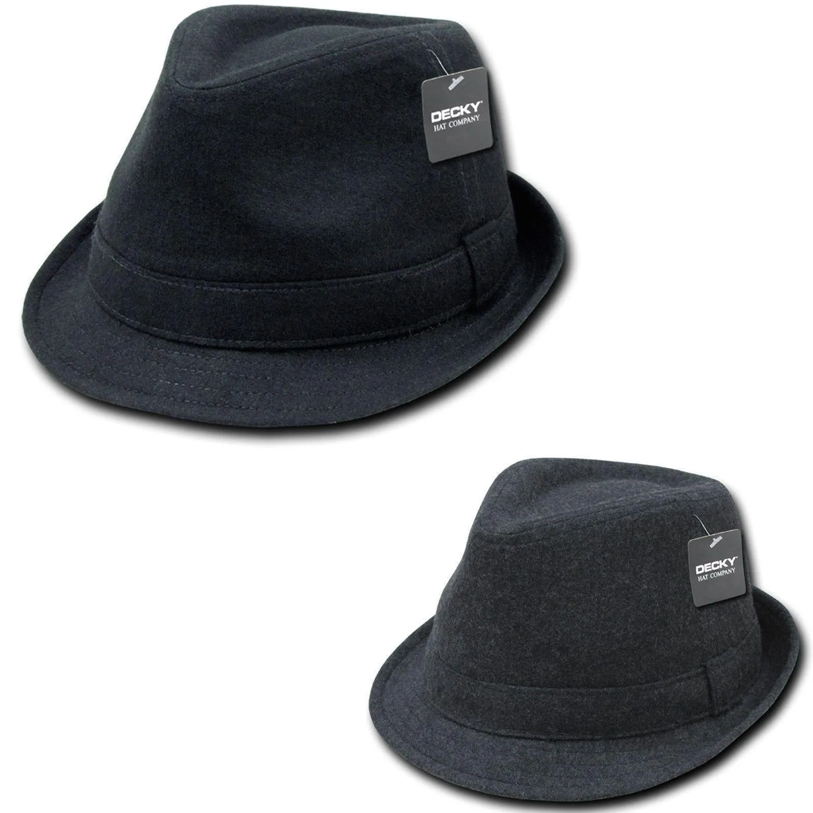 Decky Melton Fedora Fedoras Wool Band Hats Hipster Miami