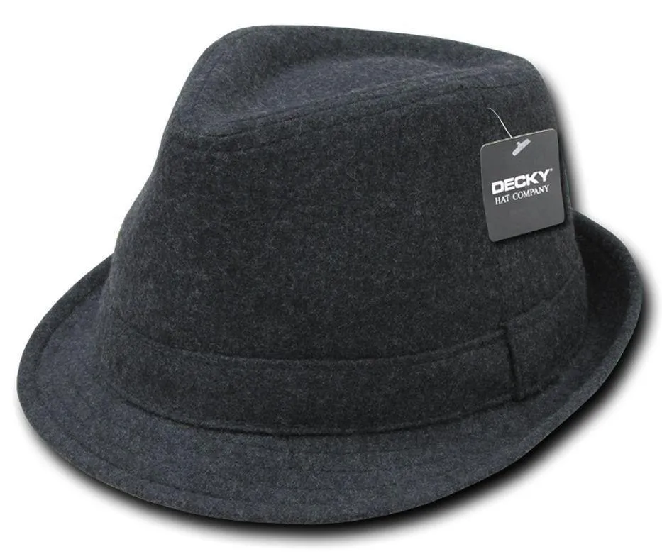 Decky Melton Fedora Fedoras Wool Band Hats Hipster Miami