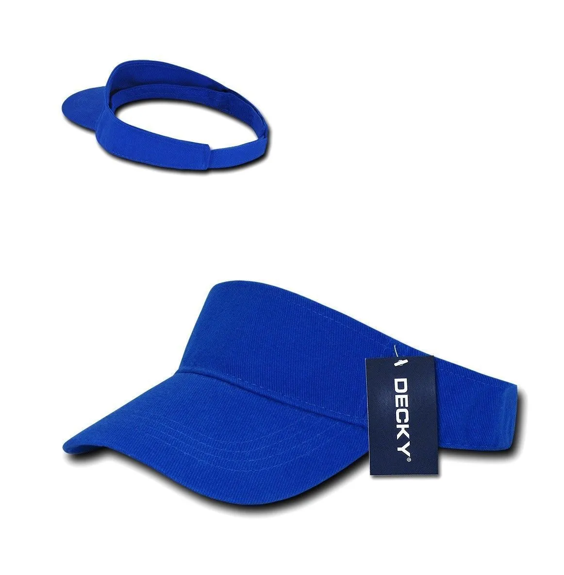 Decky Sports Spring Summer Sun Visors Caps Hats Cotton Beach Golf Unisex