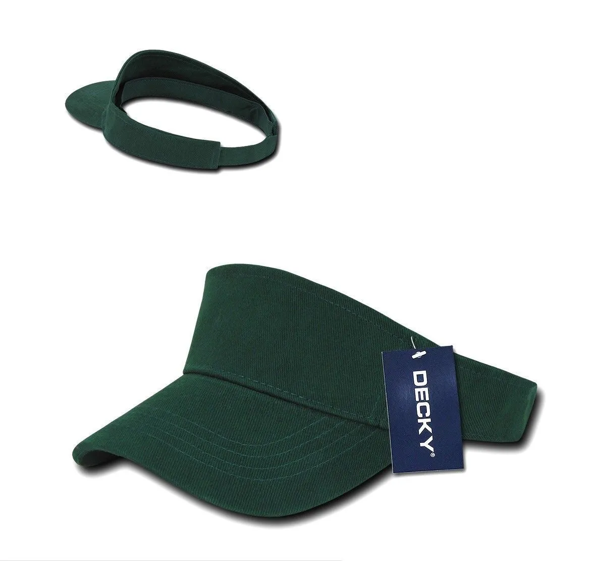 Decky Sports Spring Summer Sun Visors Caps Hats Cotton Beach Golf Unisex