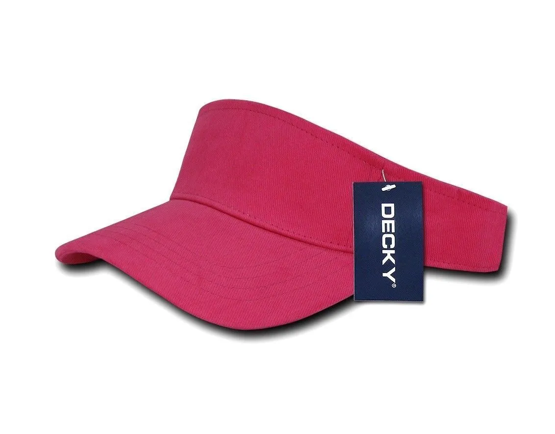 Decky Sports Spring Summer Sun Visors Caps Hats Cotton Beach Golf Unisex