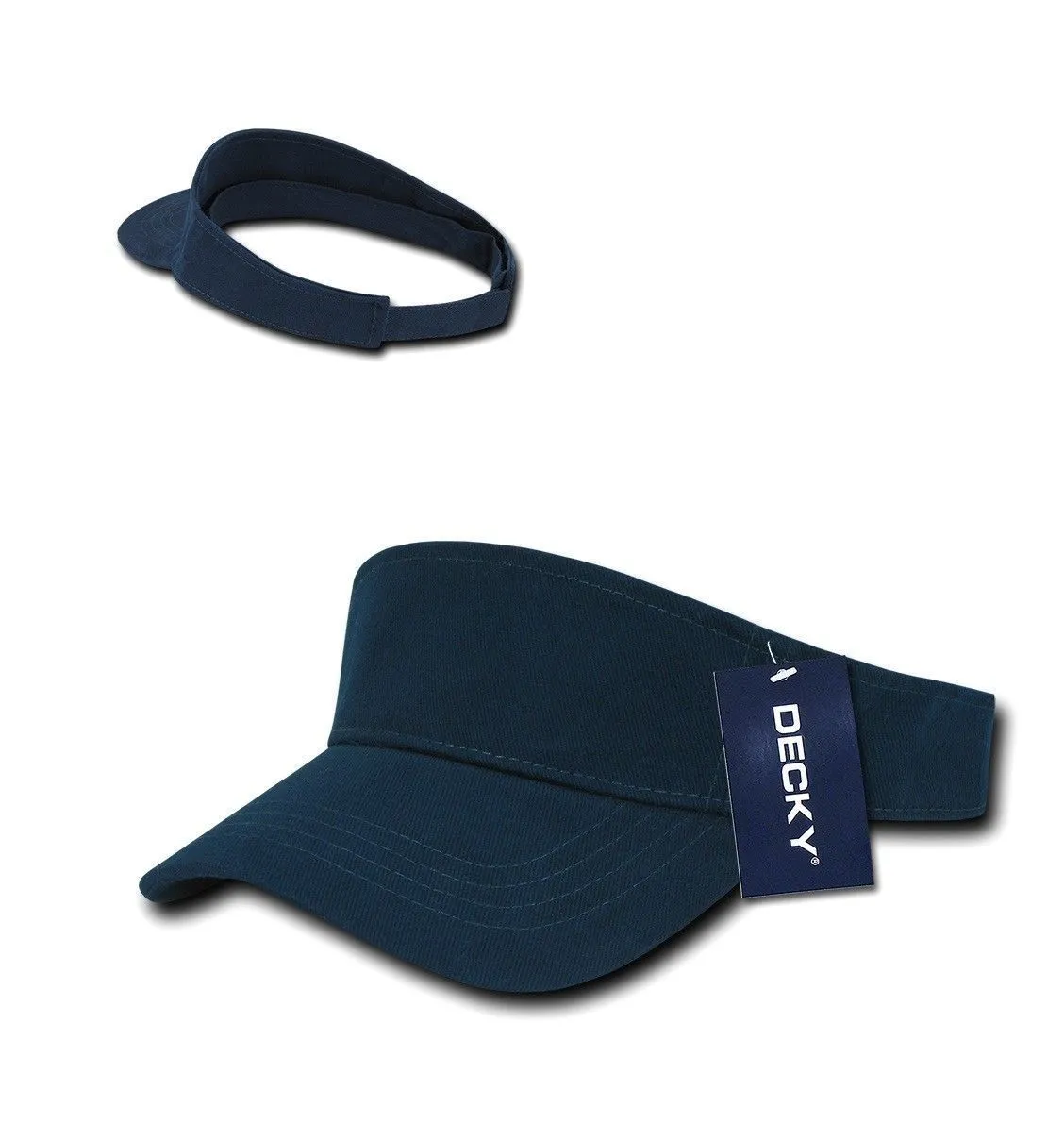 Decky Sports Spring Summer Sun Visors Caps Hats Cotton Beach Golf Unisex