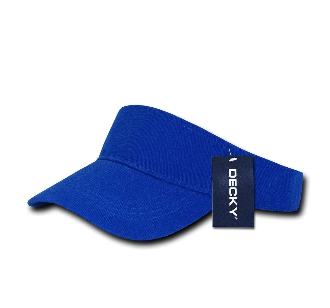 Decky Sports Spring Summer Sun Visors Caps Hats Cotton Beach Golf Unisex