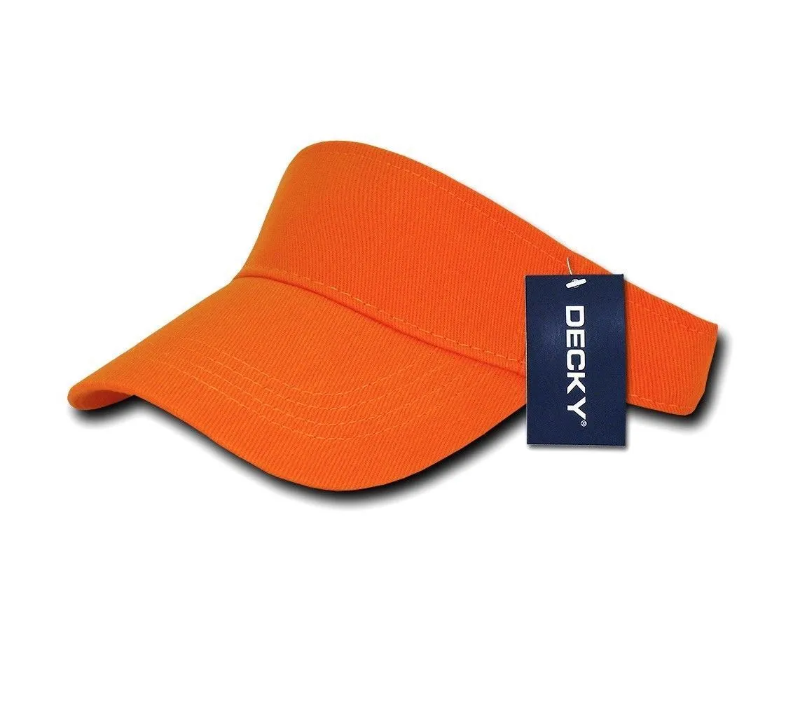 Decky Sports Spring Summer Sun Visors Caps Hats Cotton Beach Golf Unisex