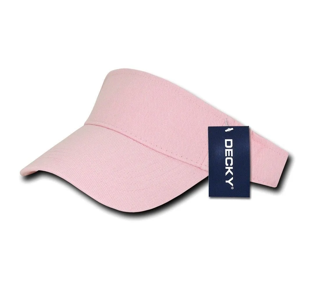 Decky Sports Spring Summer Sun Visors Caps Hats Cotton Beach Golf Unisex