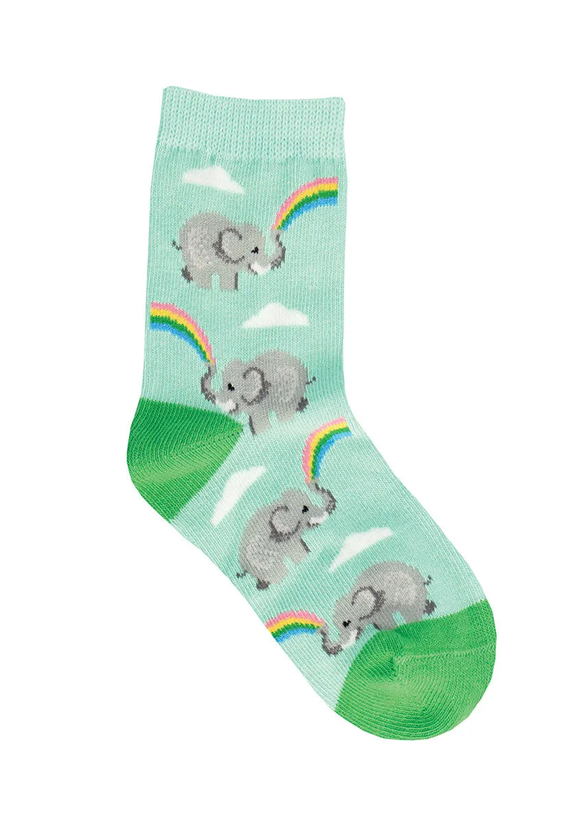 Elephant Rainbow Kids' Socks