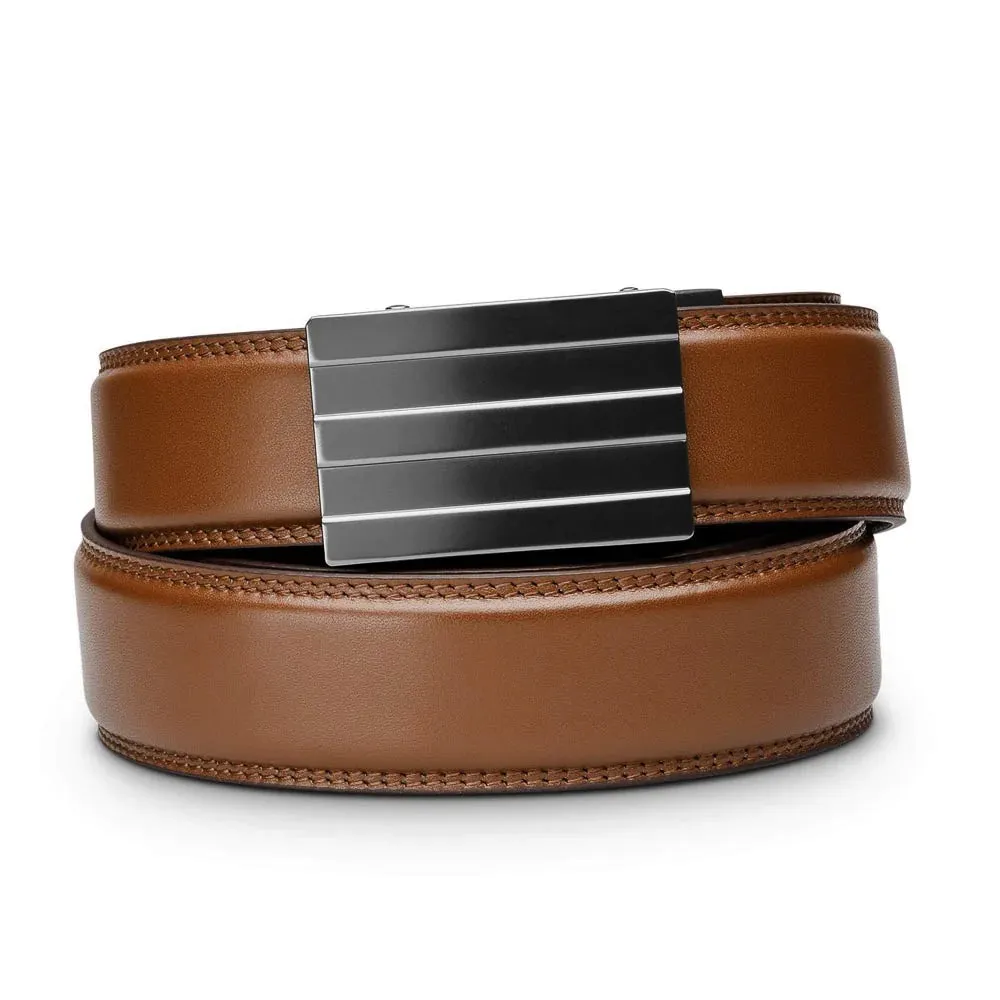 ENDEAVOR BUCKLE | CLASSIC LEATHER BELT 1.37"