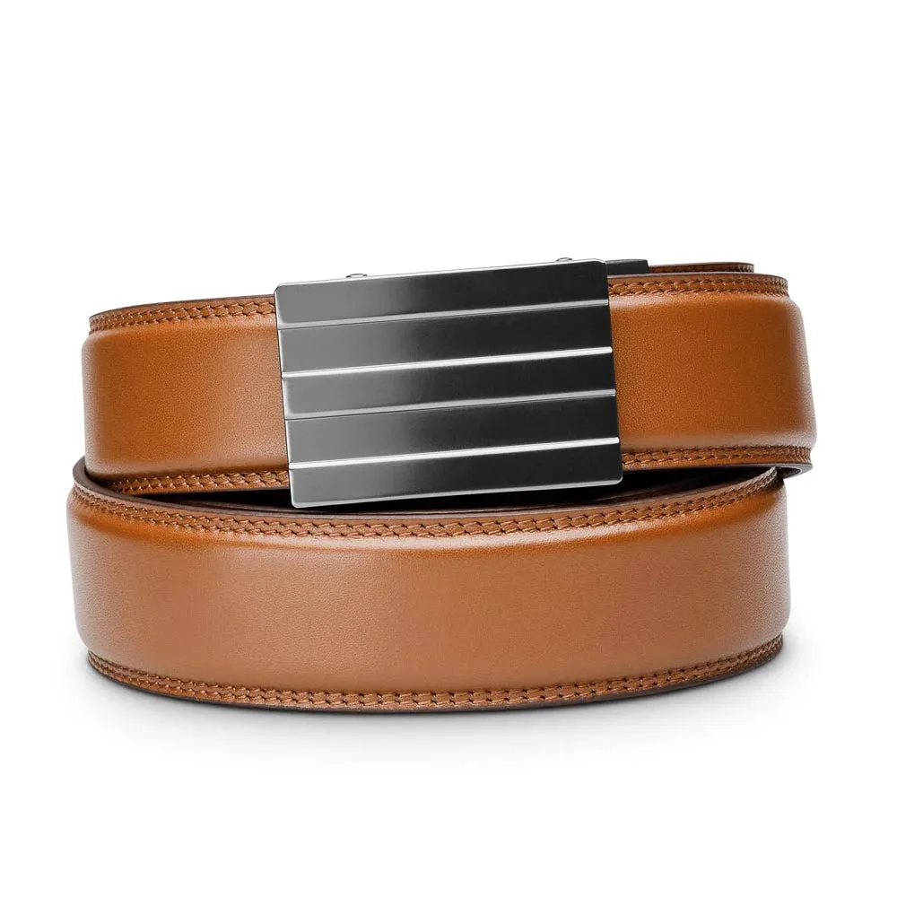 ENDEAVOR BUCKLE | CLASSIC LEATHER BELT 1.37"