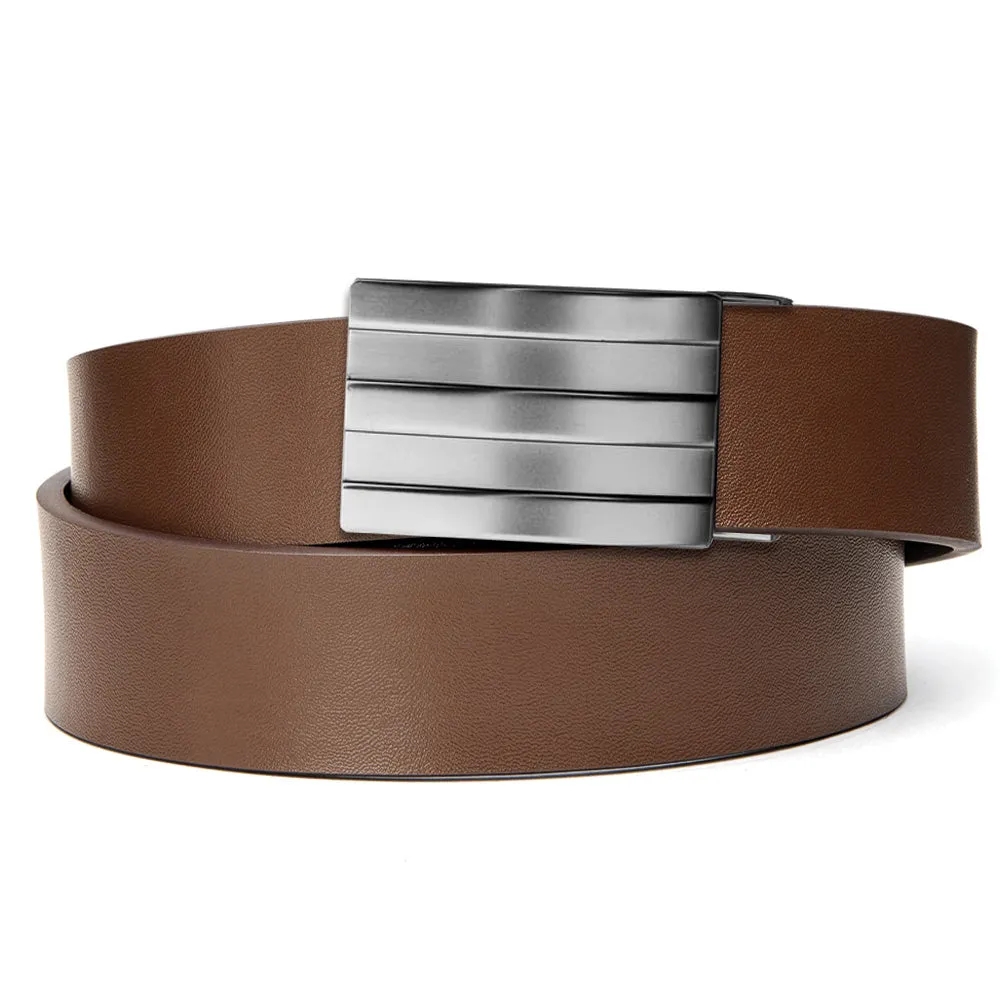 ENDEAVOR BUCKLE | CLASSIC LEATHER BELT 1.37"