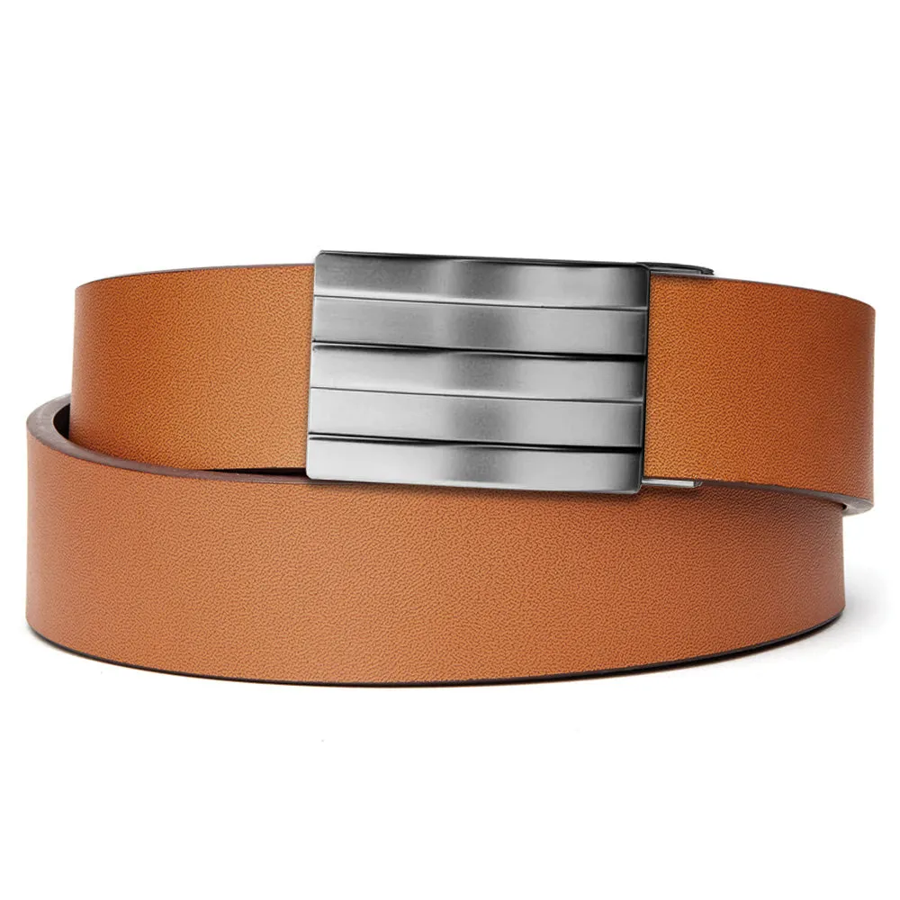 ENDEAVOR BUCKLE | CLASSIC LEATHER BELT 1.37"