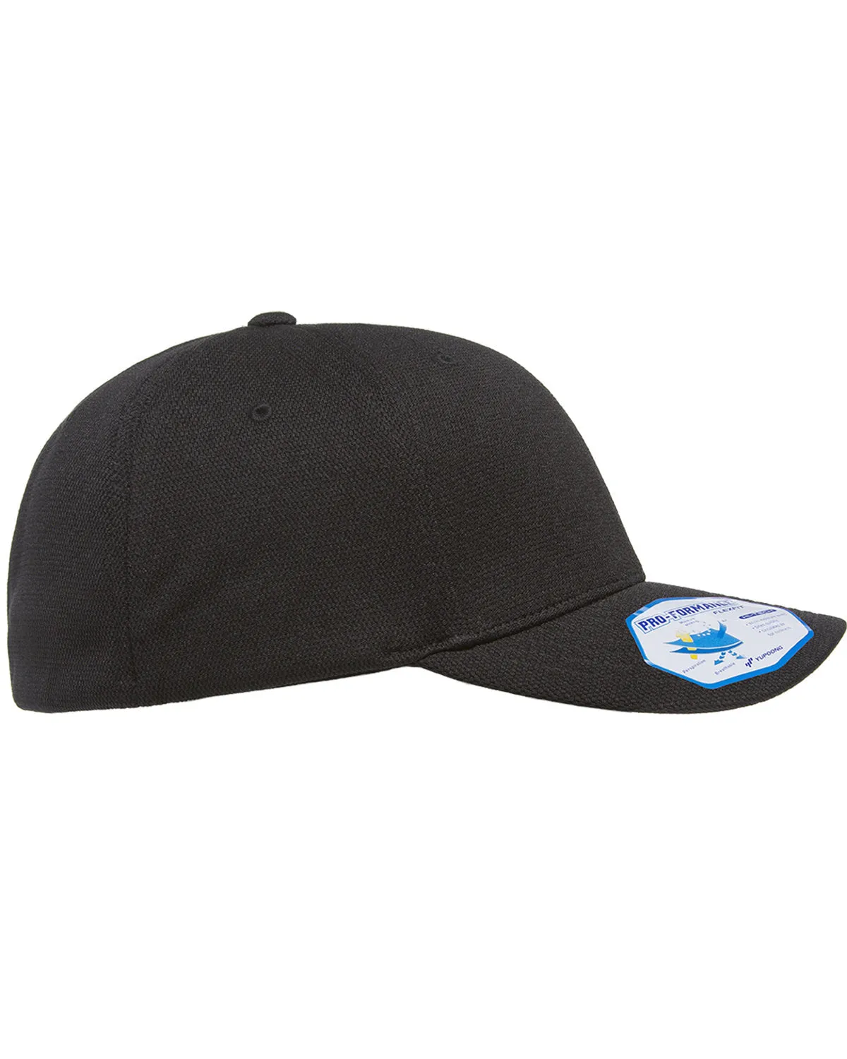 Flexfit Cool & Dry Sport Customized Caps, Black