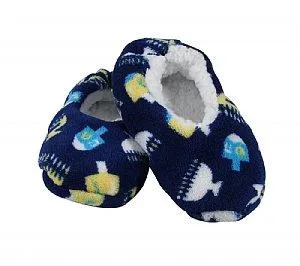 Hanukkah Snuggle Slippers - Extra Small