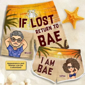 Hawaii - If Lost Return To Bae - Personalized Short