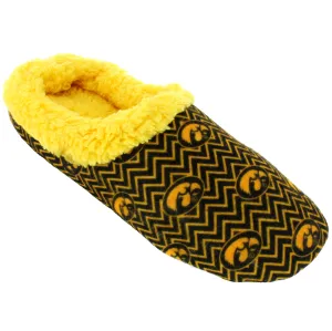 Iowa Hawkeyes Chevron Slip On Slippers