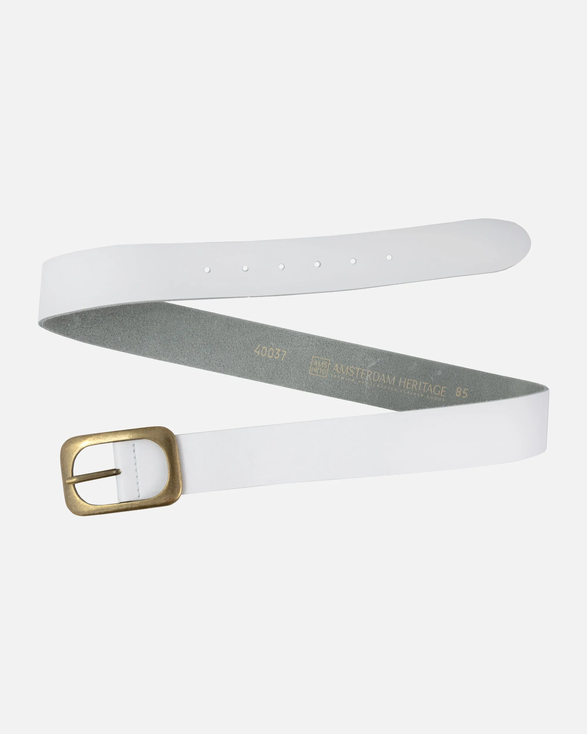 Jodi | Statement Buckle Classic Leather Belt