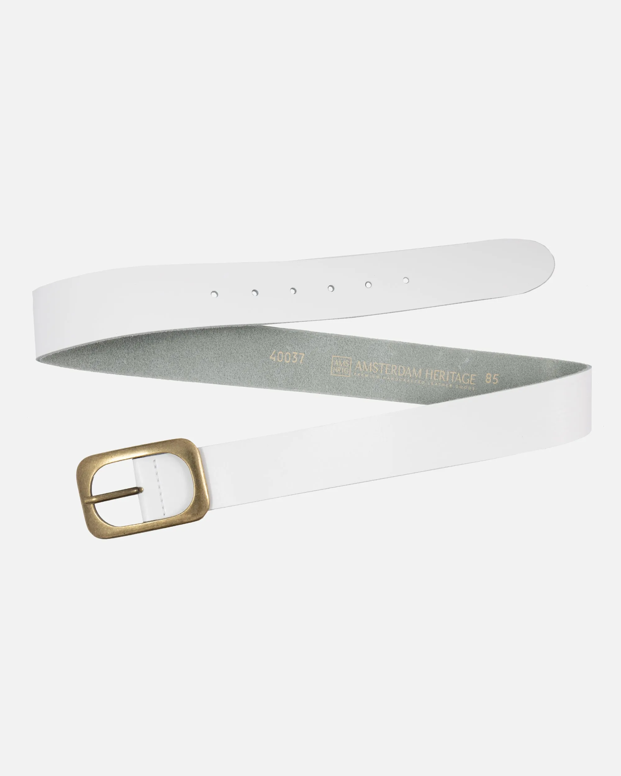 Jodi | Statement Buckle Classic Leather Belt