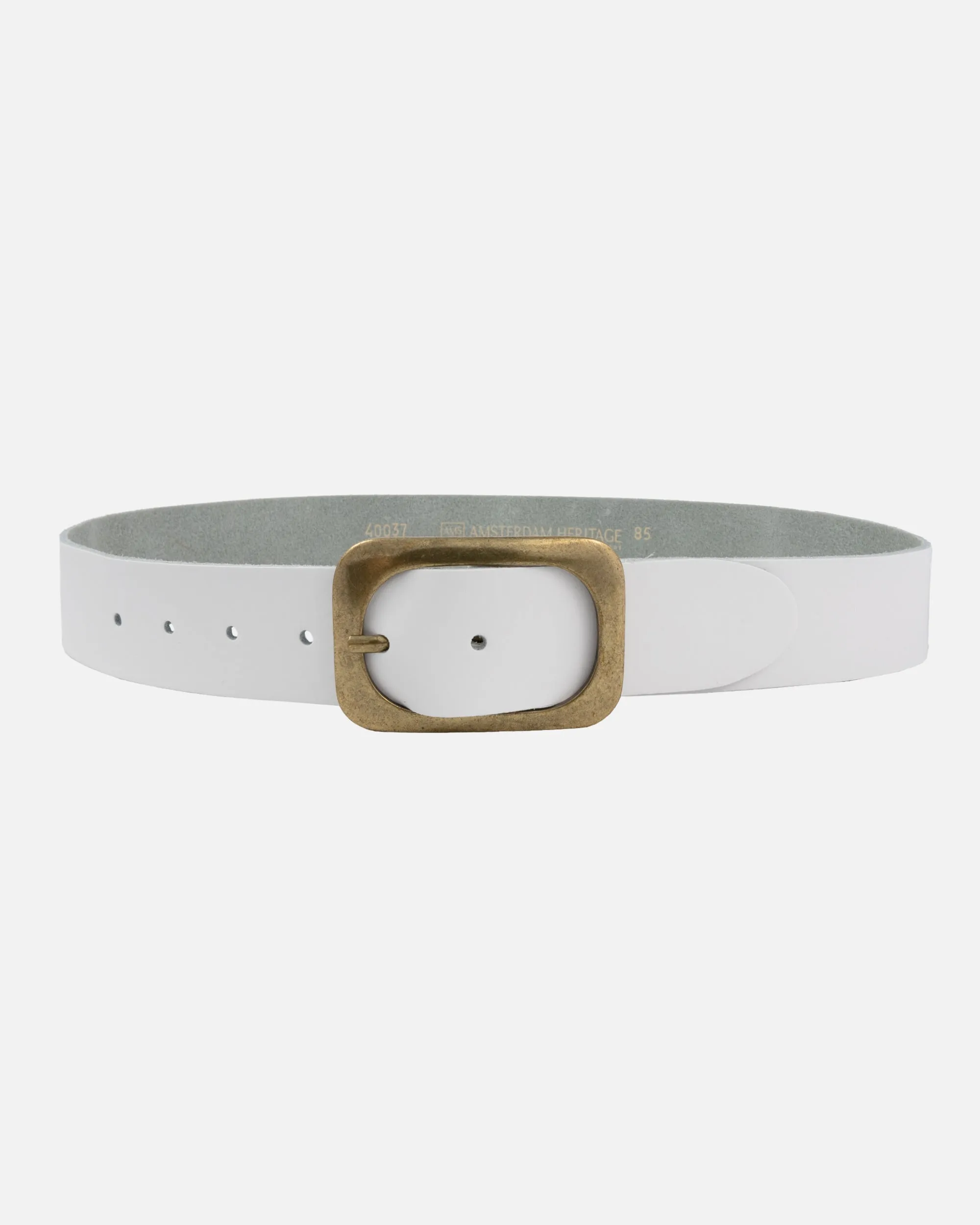 Jodi | Statement Buckle Classic Leather Belt