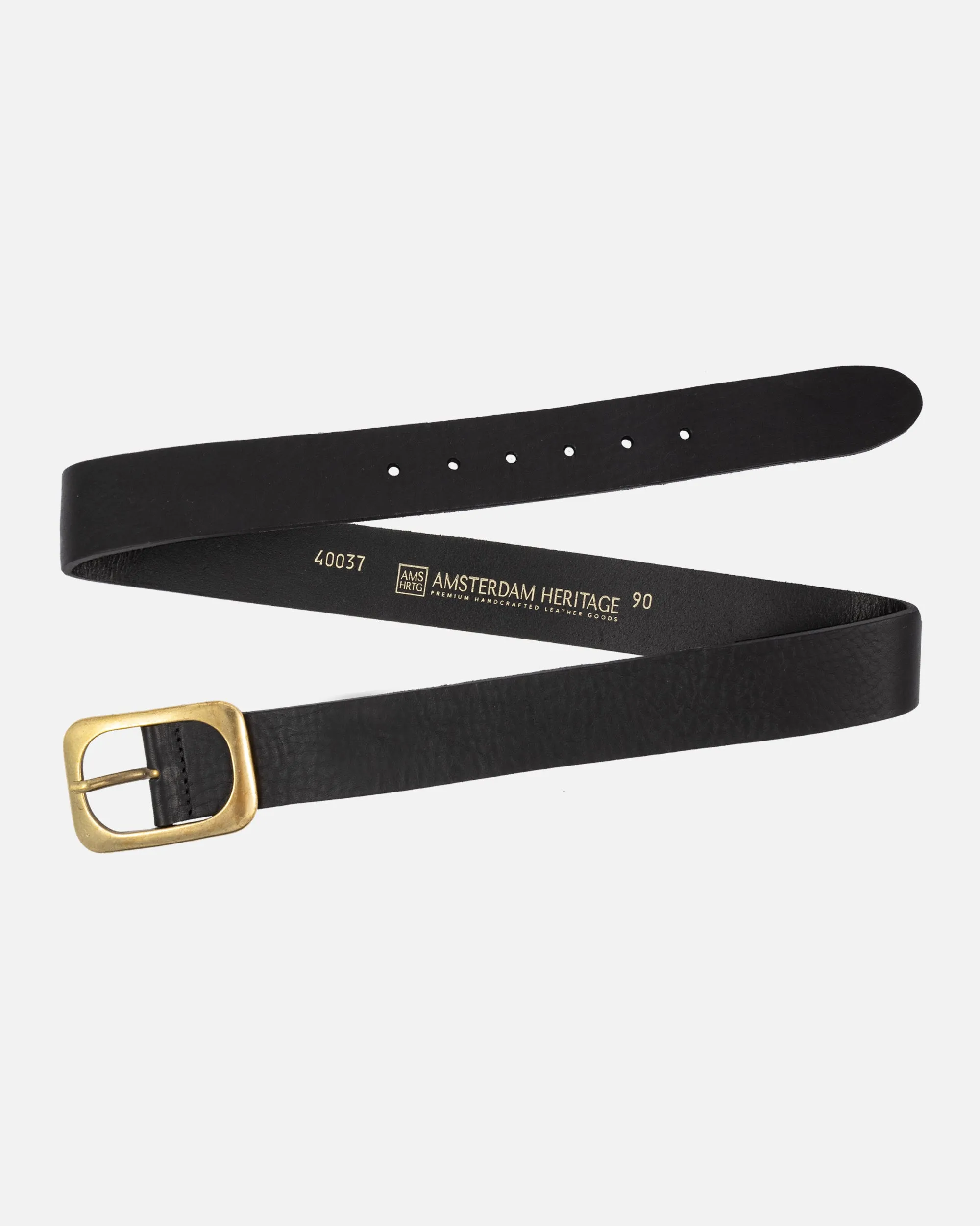 Jodi | Statement Buckle Classic Leather Belt