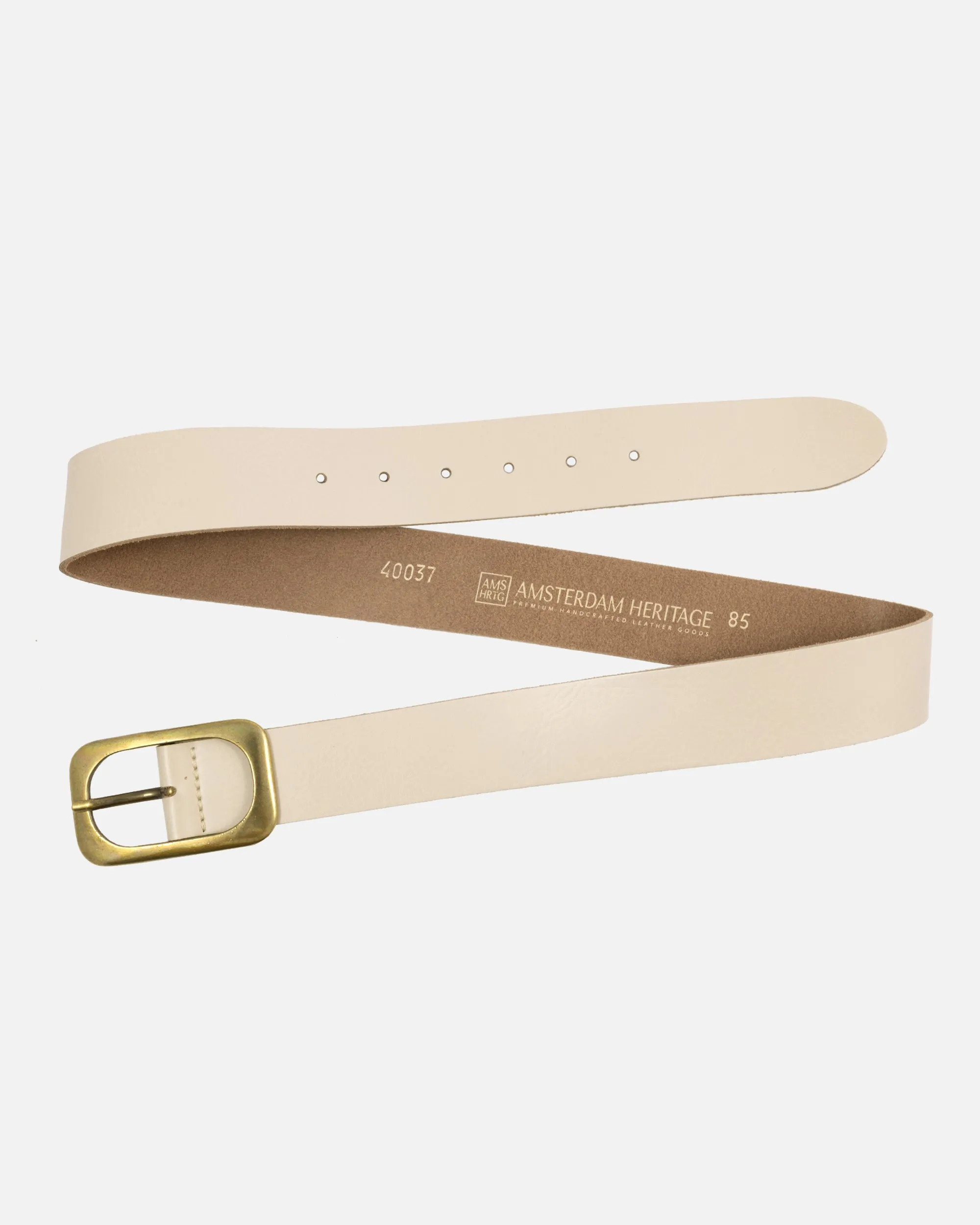 Jodi | Statement Buckle Classic Leather Belt